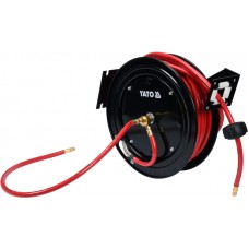 YATO Furtun aer comprimat, tambur, 15m, prindere 1/4"